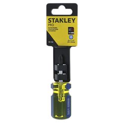 Destornillador De Cruz 1/4 plg Pvc - Stanley Varios Tamaños