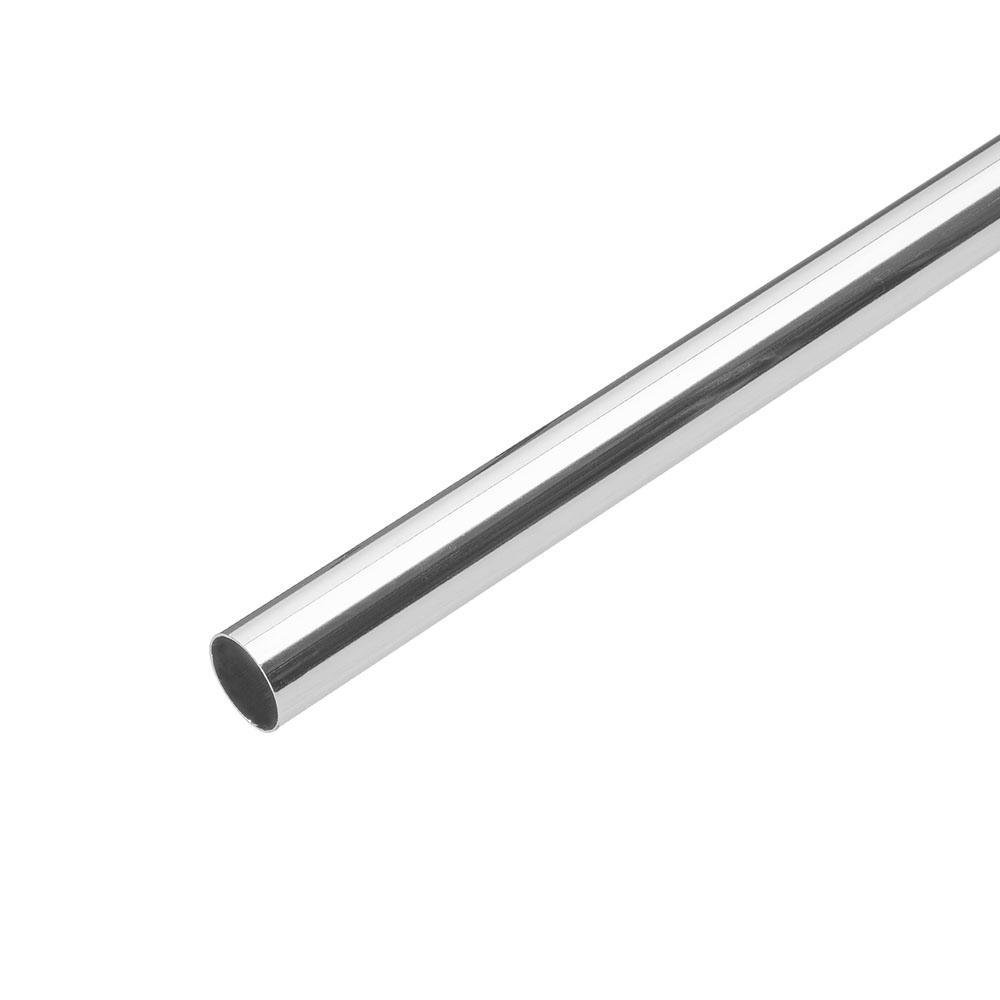Tubo Redondo de Acero Cromado de 1.5 Metros