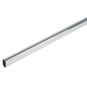 Tubo Para Closet Ovalado De Aluminio 2.4 M - Hermex