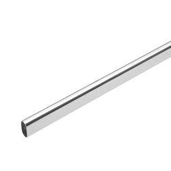 Tubo Para Closet Ovalado Cromo 1.2 M - Hermex
