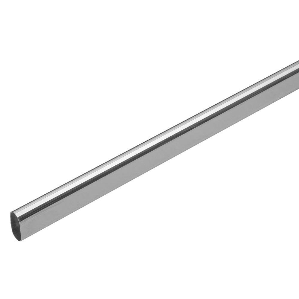 Tubo Ovalado de Aluminio de 3 Metros