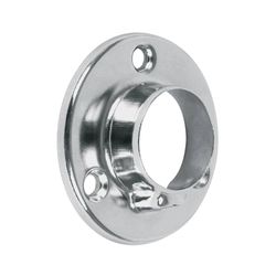 Brida Para Tubo De Closet Cromo 5.5x2.5 Cm - Hermex