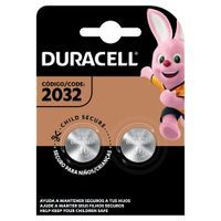 Blíster De Baterías Cr2032 3V 2 Pzas - Duracell