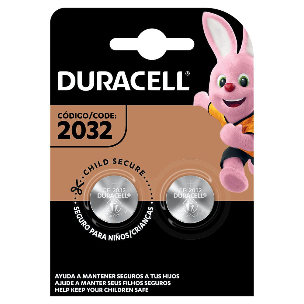 Batería de Litio Duracell CR2032 Special Battery con 2 Unidades