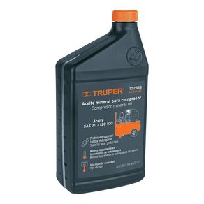 Aceite Mineral Para Compresor SAE 30 ISO 100 946 Ml - Truper