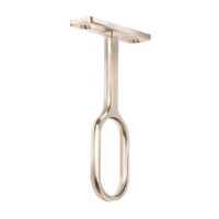 Soporte Central Para Tubo De Closet Ovalado - Hermex