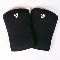 Rodilleras De Neopreno Negra - Warfit Varias Tallas