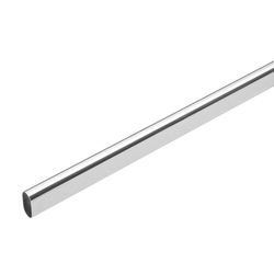 Tubo Para Closet Ovalado Cromo 2.4 M - Hermex