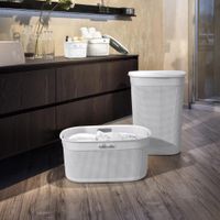Canasta Para Lavanderia Diseño Ratán - Curver Varios Colores