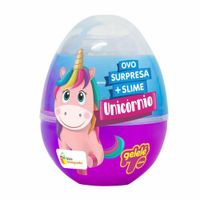 Ovo Sorpresa + Slime Unicornio - Doce Brinquedo