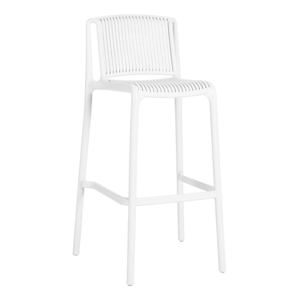 Silla Alta Borema de Polipropileno 35 x 46.5 x 74.5 Cm para Interior y Exterior - Varios Colores