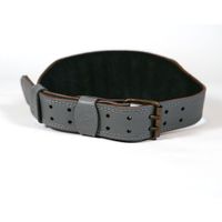 Cinturón Para Fitness Gris - Warfit Varias Tallas