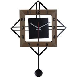 Reloj De Pared Estilo Péndulo 40x4.5x60 Cm - Concepts