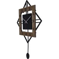 Reloj De Pared Estilo Péndulo 40x4.5x60 Cm - Concepts