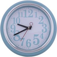Reloj Con Movimiento Orilla Celeste 25.4x5x25.4 Cm - Concepts