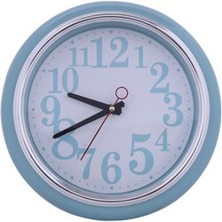 Reloj Con Movimiento Orilla Celeste 25.4x5x25.4 Cm - Concepts
