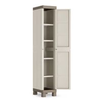 Armario Alto Excellence Polipropileno Beige 45x33x182 Cm - Curver