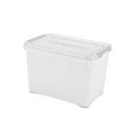 Caja Organizadora Apilable Con Agarradores De 65 L - Keter