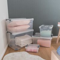 Caja Organizadora Apilable Con Agarradores De 65 L - Keter
