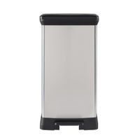 Basurero Rectangular Metálico De 50 Lts  - Keter