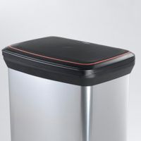 Basurero Rectangular Metálico De 50 Lts  - Keter
