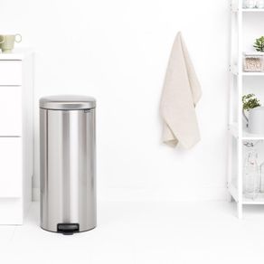 Basurero De Pedal Acero Plateado 30 L - Brabantia