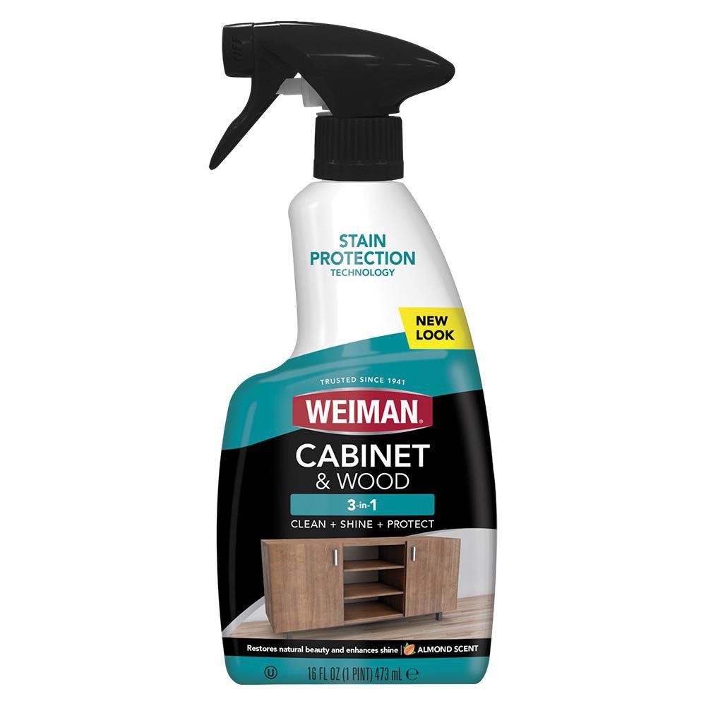 Limpiador en Spray Weiman para Madera Aroma Almendra de 473 ml