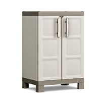 Gabinete Bajo Excellence Polipropileno Beige 45x65x97 Cm - Curver