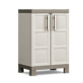 Gabinete Bajo Excellence Polipropileno Beige 45x65x97 Cm - Curver