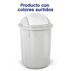 Basurero Tapa Vavién Gris - Ucsan Varias Capacidades