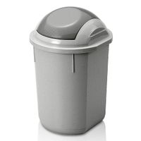 Basurero Tapa Vavién Gris - Ucsan Varias Capacidades