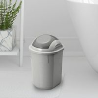Basurero Tapa Vavién Gris - Ucsan Varias Capacidades