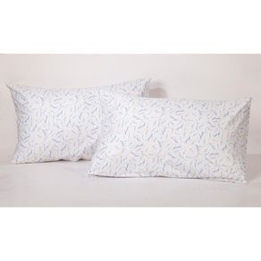 Set De 2 Sobrefundas De 300 Hilos Multicolor King - Viva