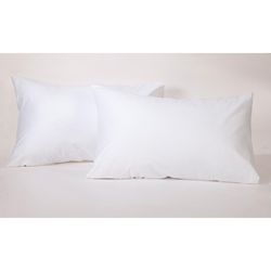 Set De 2 Sobrefundas De 300 Hilos Blanca Estándar - Viva