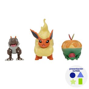 Set De Figuras De Batalla Pókemon 3 Pzas Diseños Surtidos - Blippi