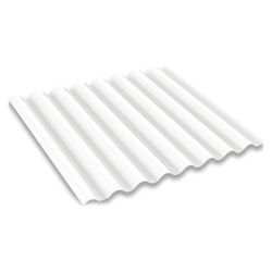 Lam.Pol.Ondulada Blanca 0.81X6'