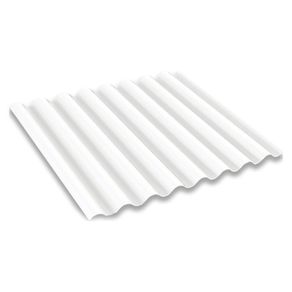 Lam.Pol.Ondulada Blanca 0.81X6'