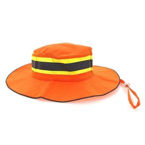 Sombrero Naranja Con Cinta Truper