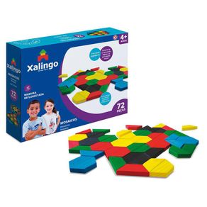 Set De Juego Educativo Mosaicos De 72 Pzas - Xalingo