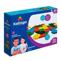 Set De Juego Educativo Mosaicos De 72 Pzas - Xalingo