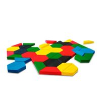 Set De Juego Educativo Mosaicos De 72 Pzas - Xalingo