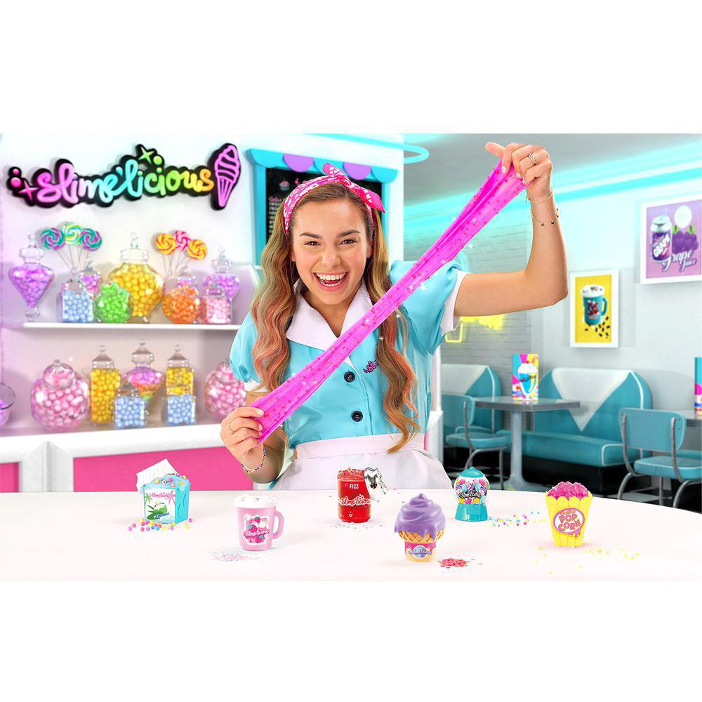 Set de Slime Shakers Slimelicious de 3 Piezas para 6+ Años - Diseños Surtidos Paquete de S…