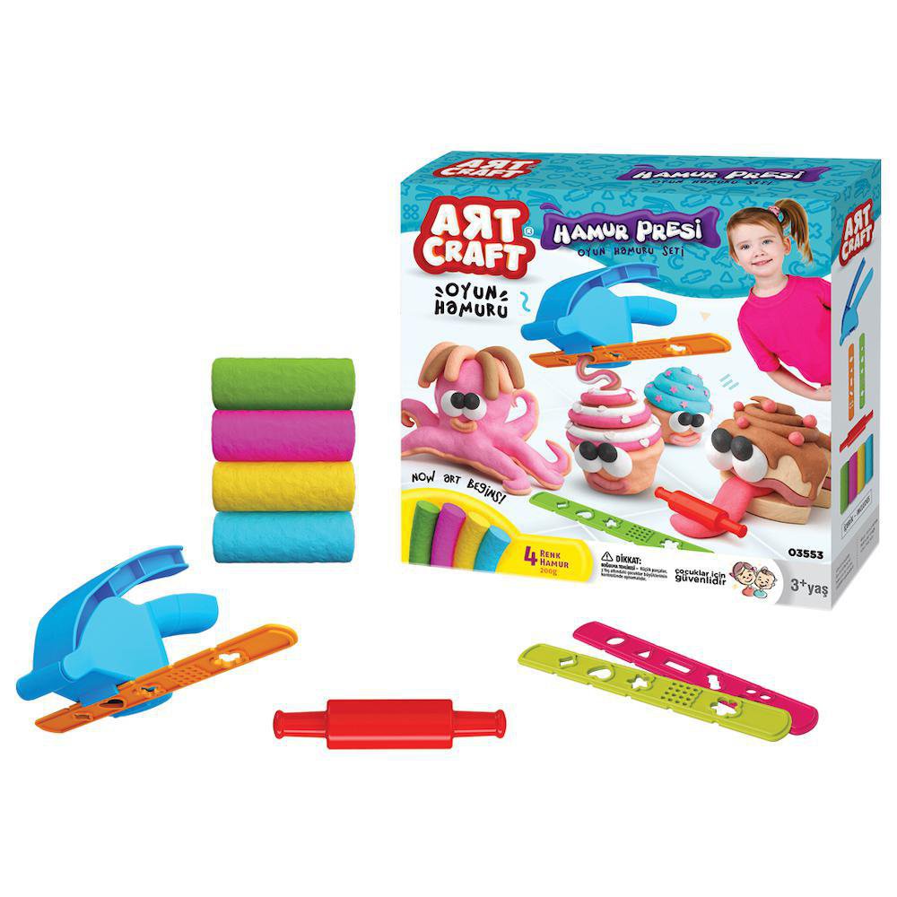 Set de Plasticina Art Craft de Prensa de Masa para 3+ Años Set de Plasticina Creaciones Ar…