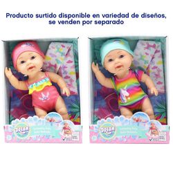 Muñeca Bebé Nadadora Dream Collection Diseños Surtidos - Gigo