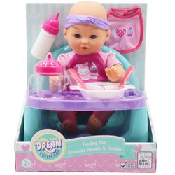 Set De Muñeca Bebé Diversión Durante La Comida - Gigo