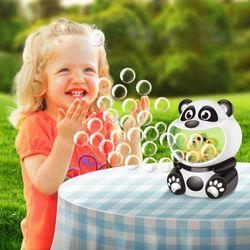 Lanza Burbujas Diseño Oso Panda Con Solución De 4 Oz - Koala Kids