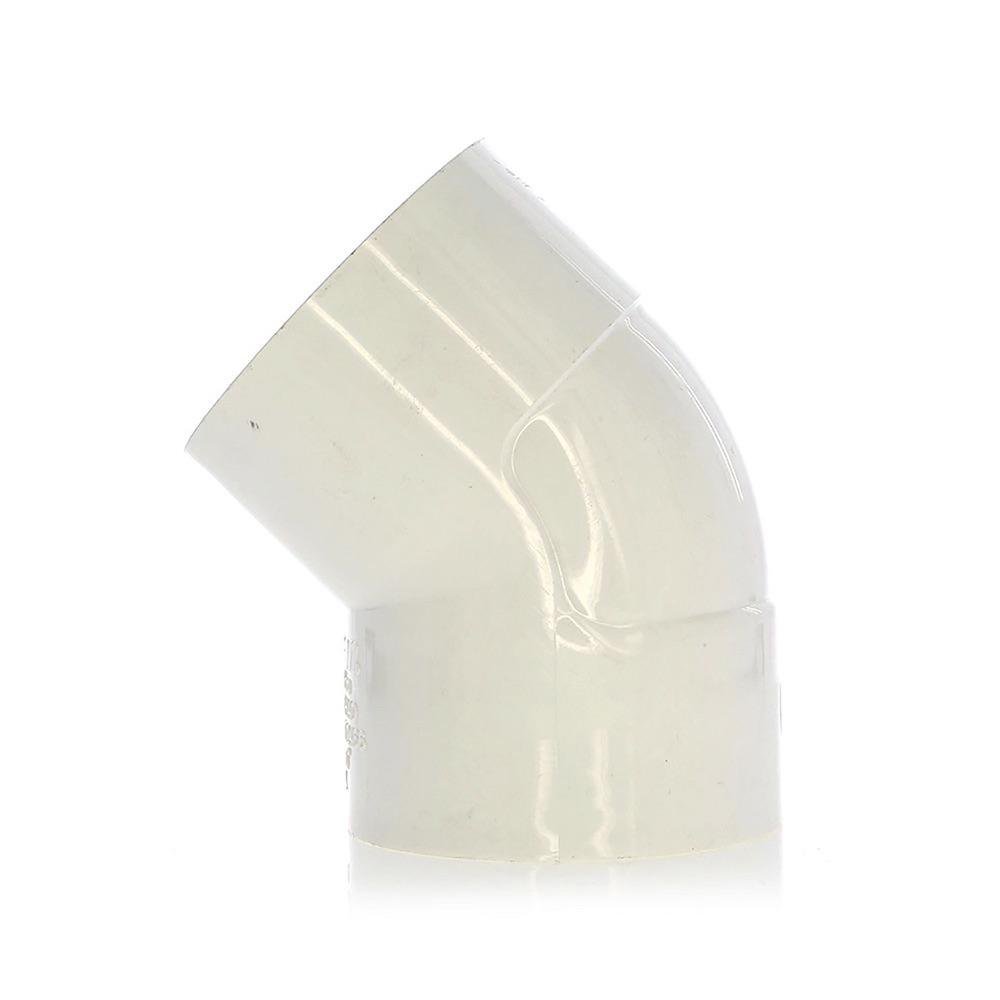 Codo 45° de PVC Liso de 3 Plg