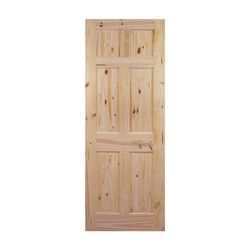 Puerta de Pino 6 Tableros - Varios Tamaños