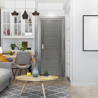 Puerta Amparo Silver De Hdf 60X207 Cm - Dist. Globales