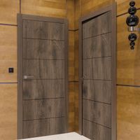 Puerta De Madera Laminada Bellota 60X207 Cm - Dist. Globales